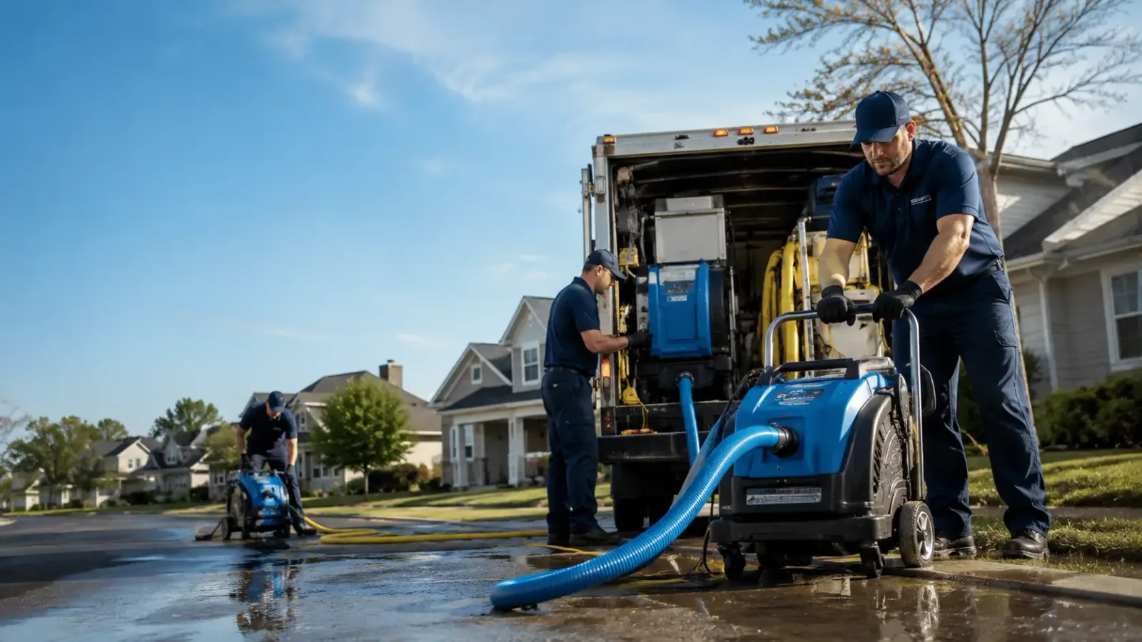 Flood Damage Cleanup in Moatsville, WV